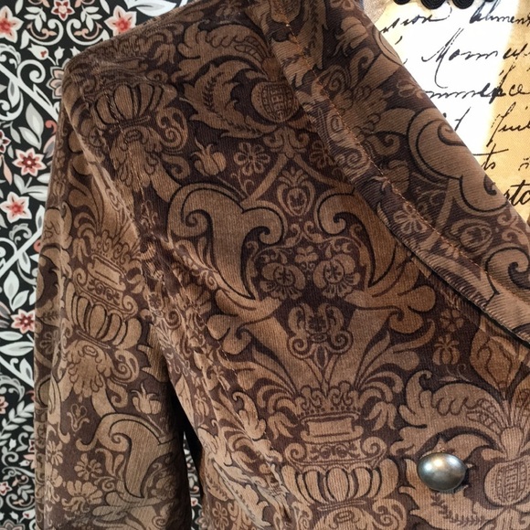 kenzieGirl corduroy button front blazer - Picture 3 of 11